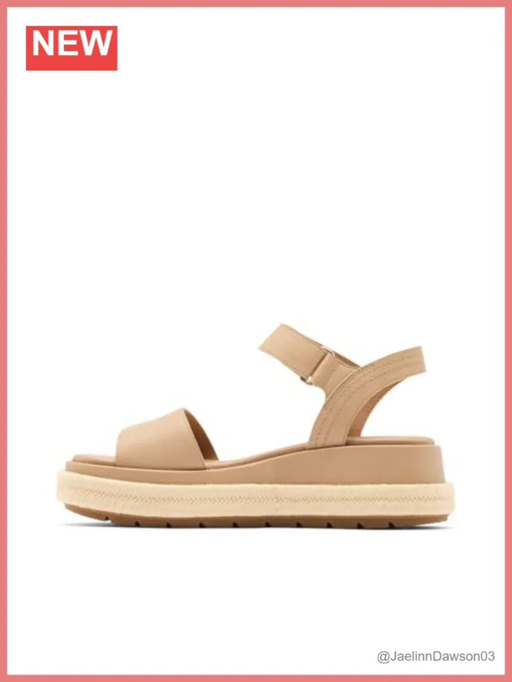 Women's Sunpeak Platform Sandal Cushioned EVA Footbed Leather Ankle Strap